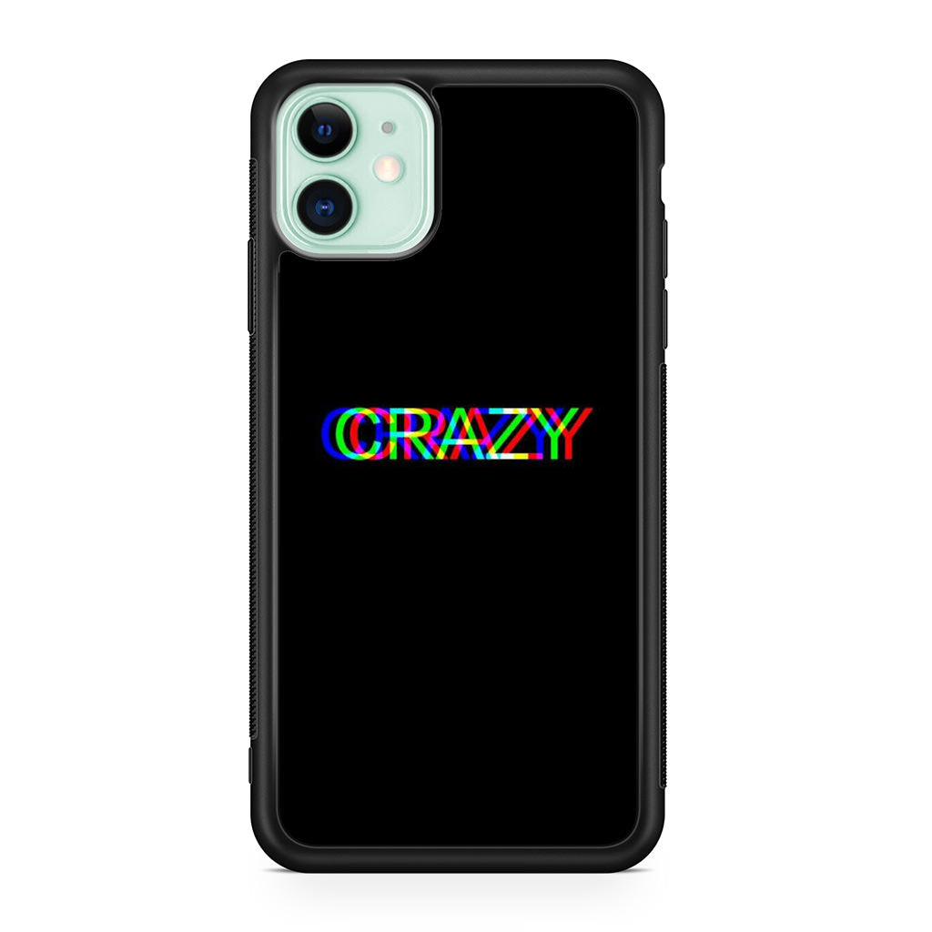 Glitch Crazy iPhone 12 mini Case