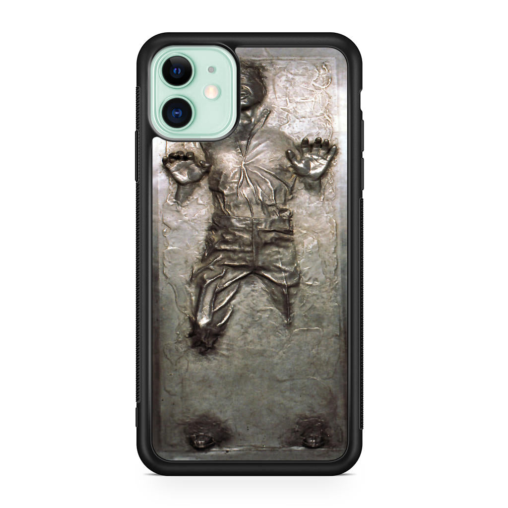 Han Solo in Carbonite iPhone 11 Case