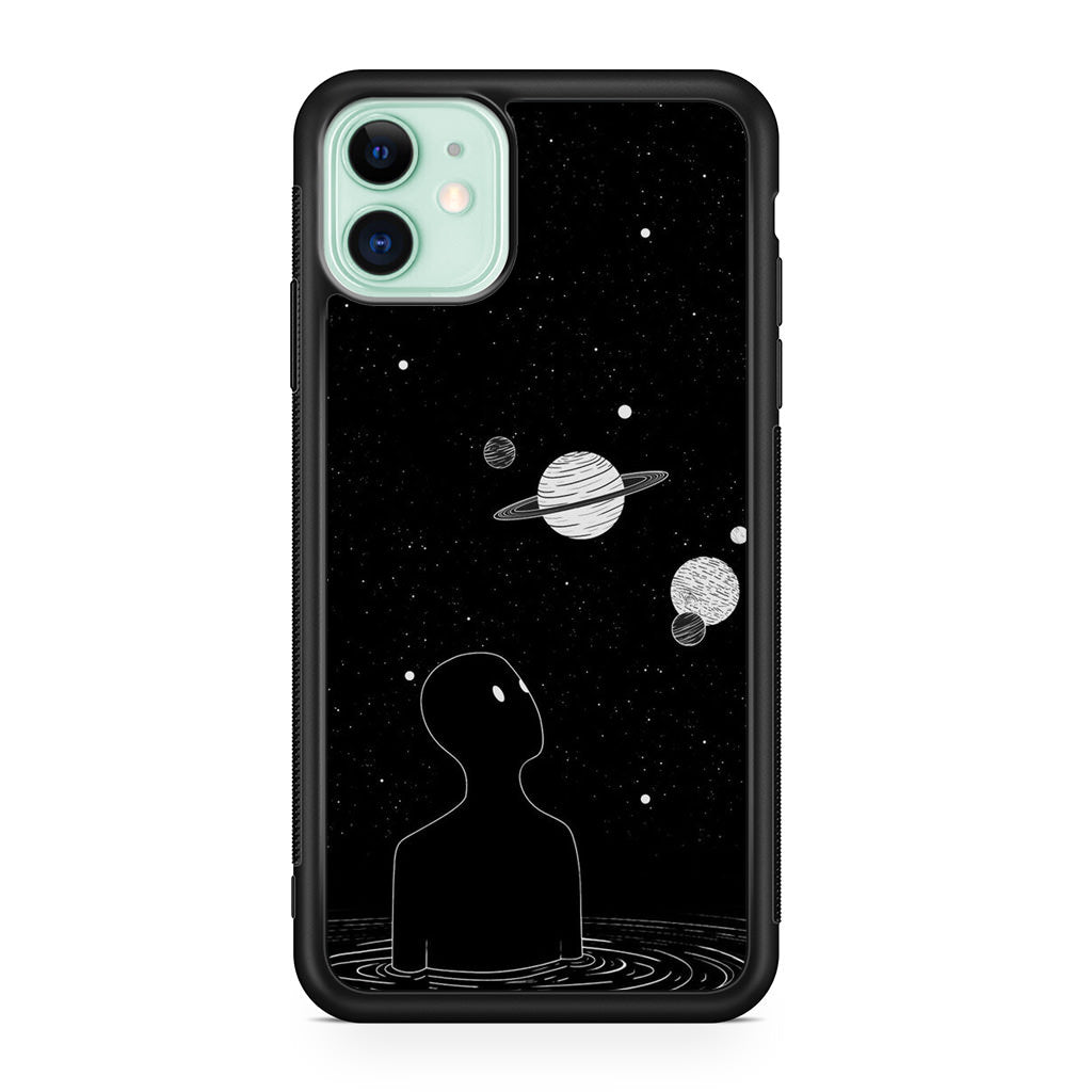 Hello Saturn iPhone 11 Case