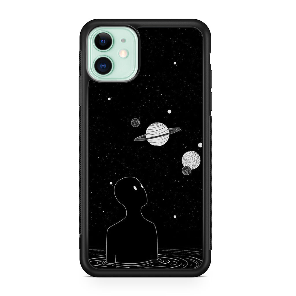 Hello Saturn iPhone 12 Case