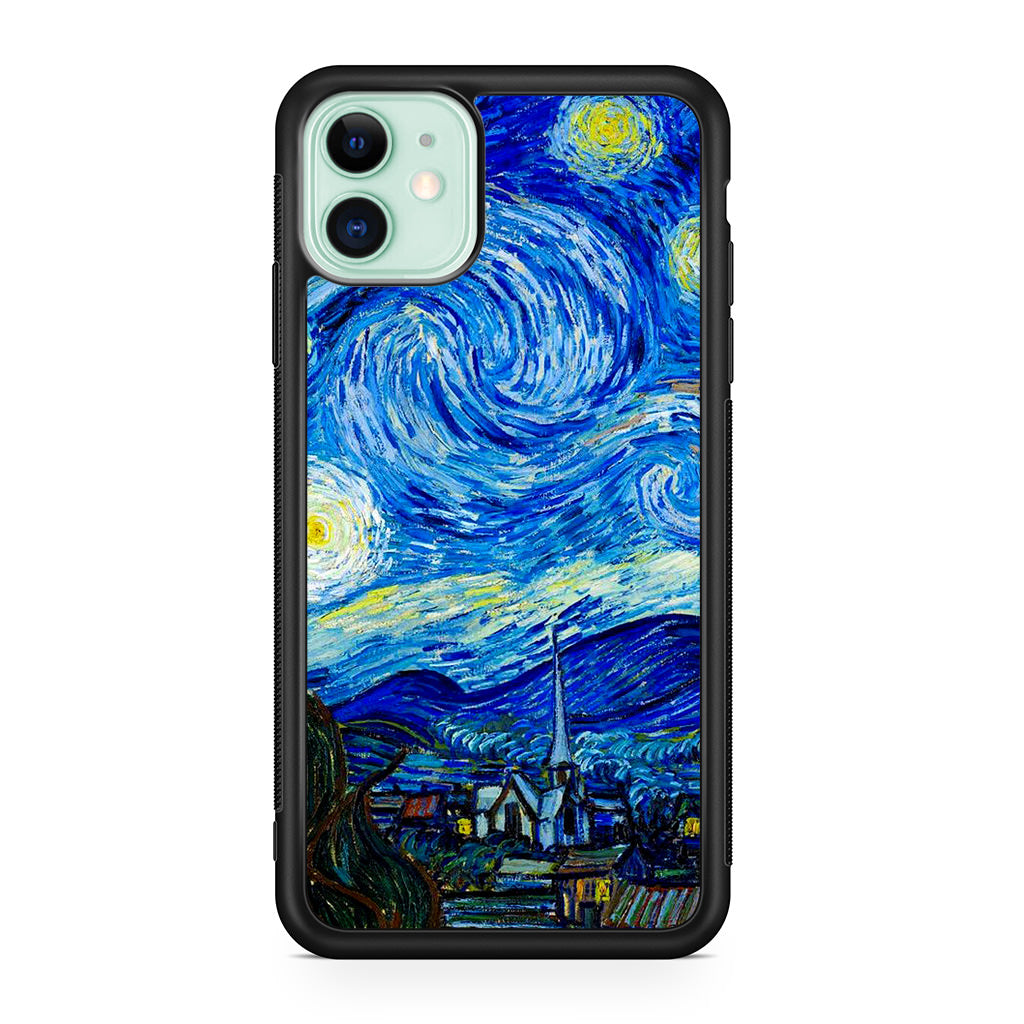 Hogwarts Starry Night iPhone 11 Case