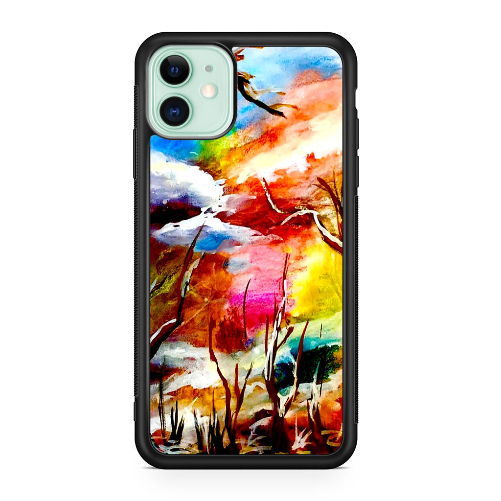 I Sense Winter's Wonderful Warmth iPhone 11 Case