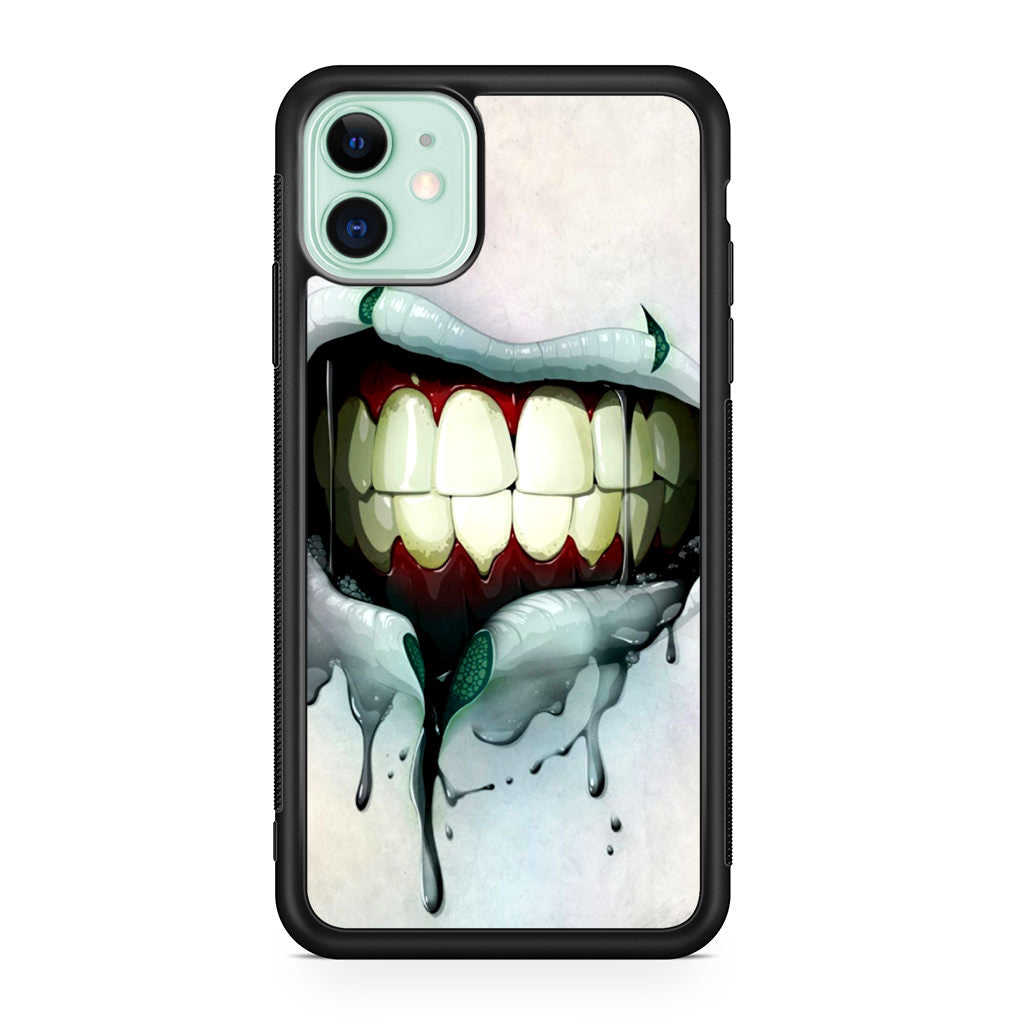 Lips Mouth Teeth iPhone 11 Case