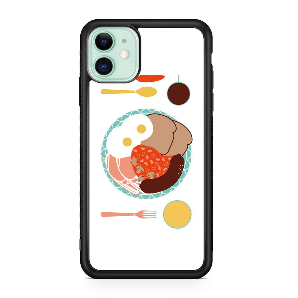 London Breakfast iPhone 12 Case