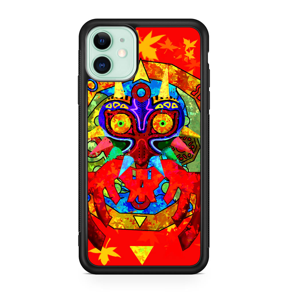 Majora Mask Fall iPhone 11 Case