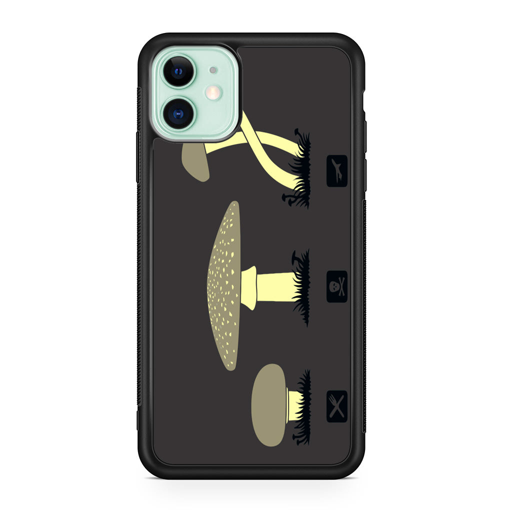 Mushroom Minimalism iPhone 11 Case