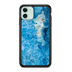 Navy Blue Marble iPhone 11 Case