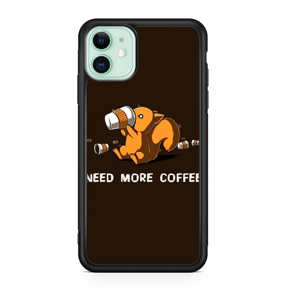 Need More Coffee Programmer Story iPhone 11 Case