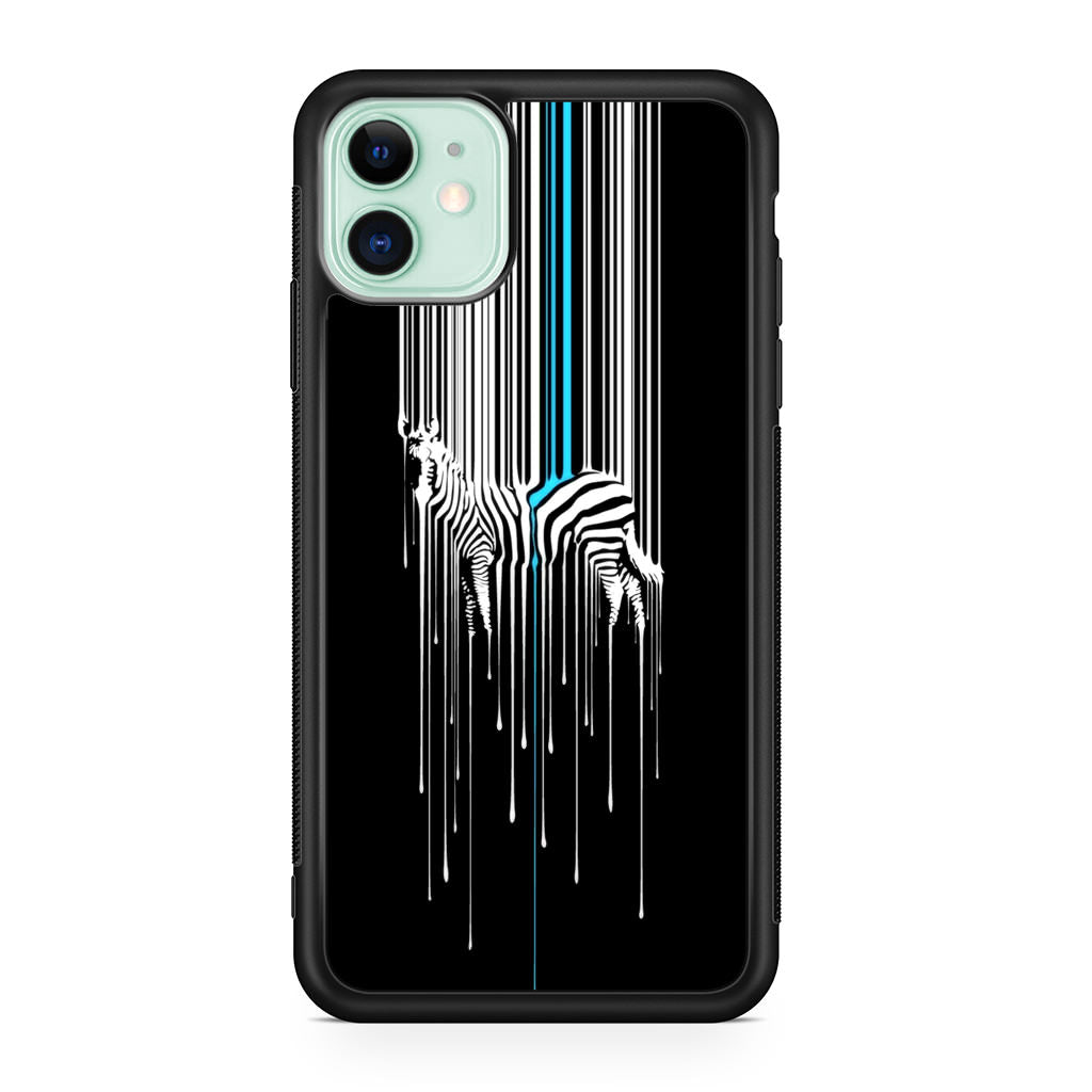Painting Zebra iPhone 12 Case