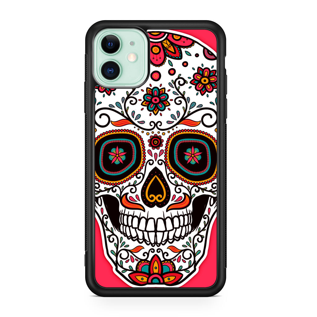 Pink Sugar Skull iPhone 12 mini Case