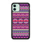 Purple Aztec Art iPhone 12 Case
