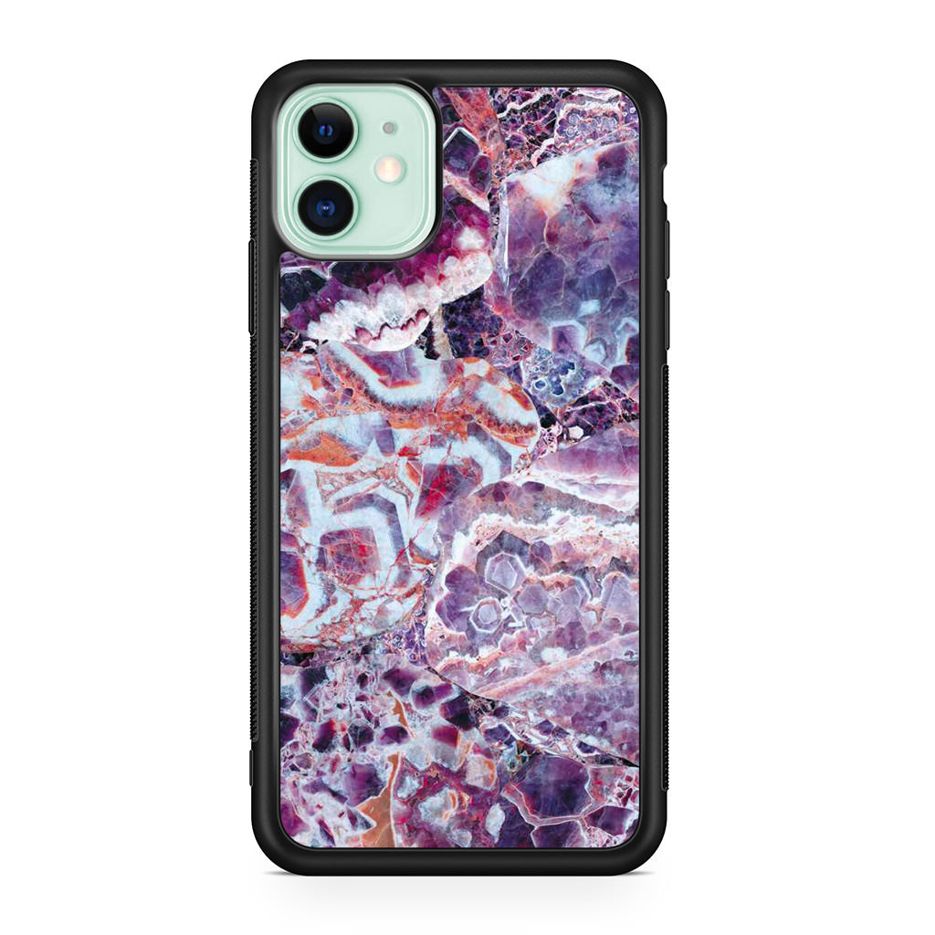 Purple Marble iPhone 11 Case