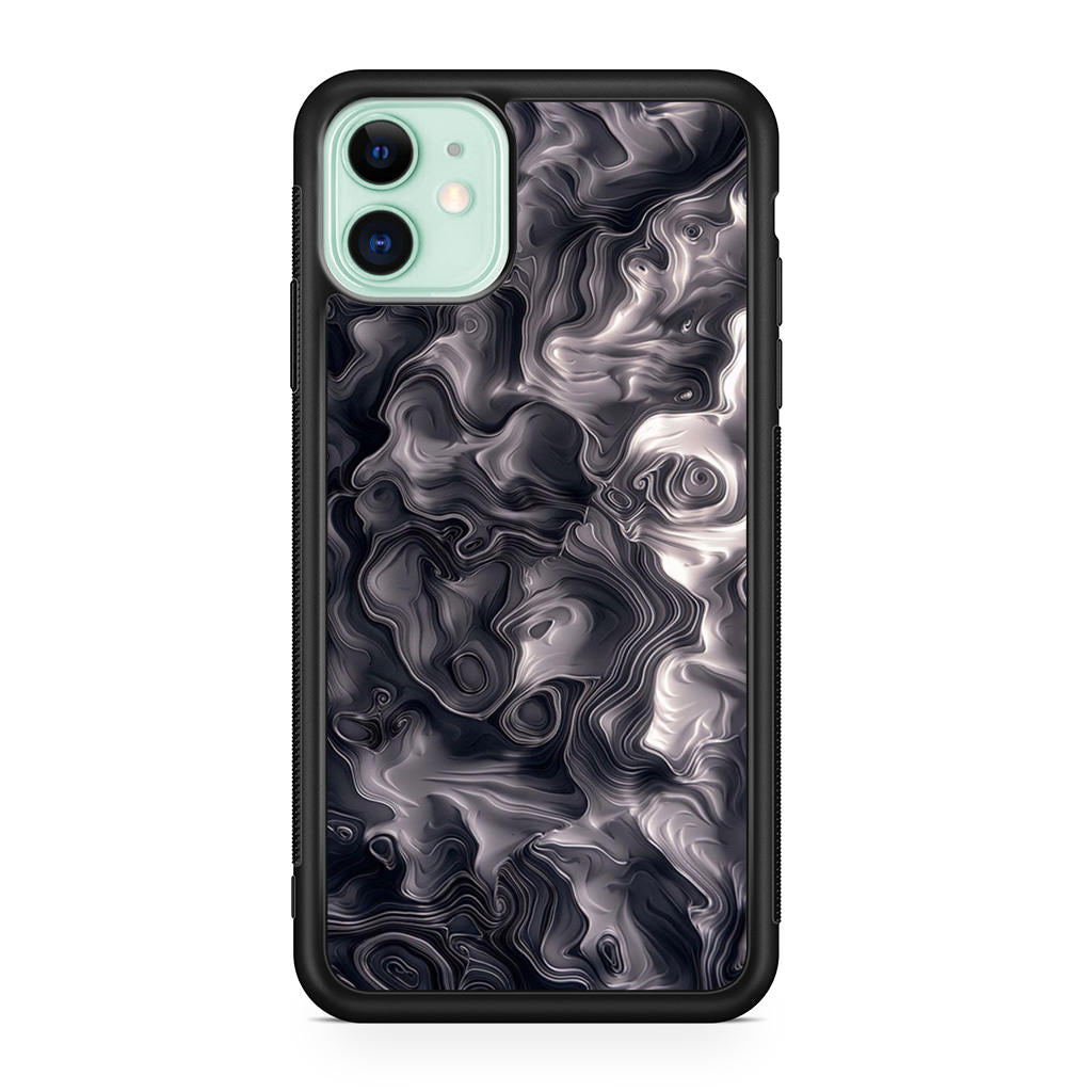 Quicksilver Abstract Art iPhone 12 mini Case