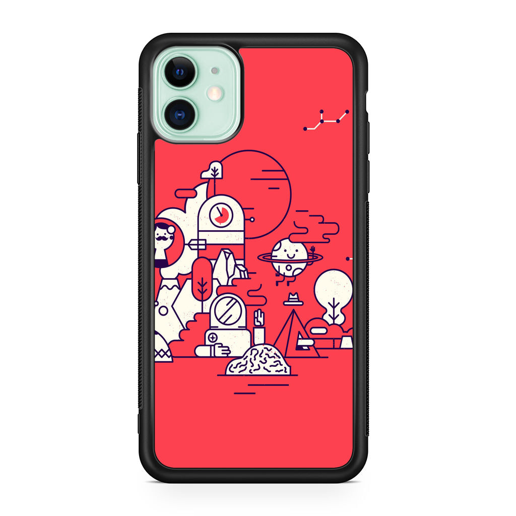 Red Planet iPhone 12 Case