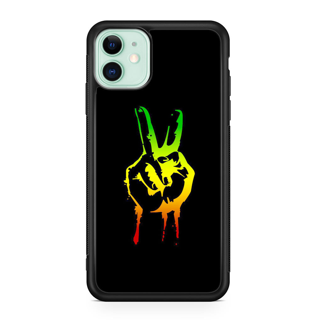 Reggae Peace iPhone 11 Case