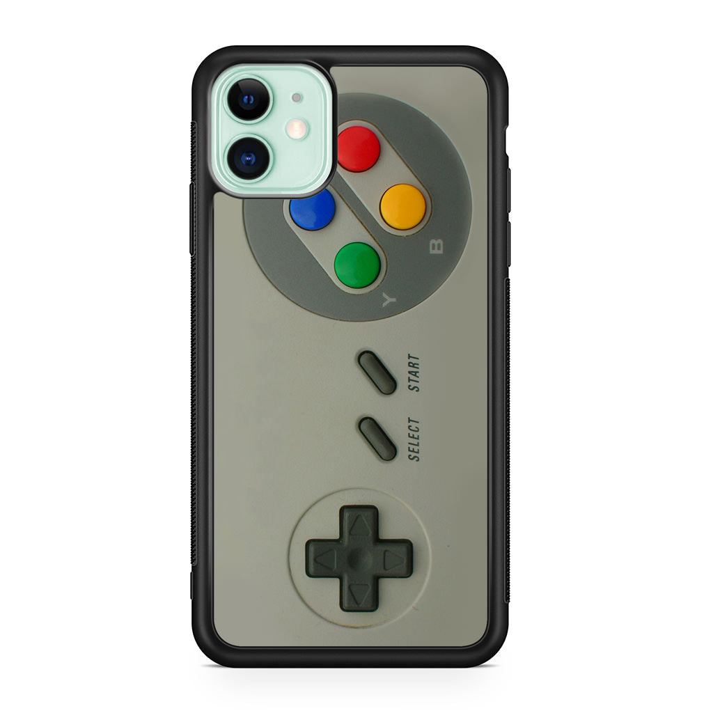 Silver Console Controller iPhone 11 Case