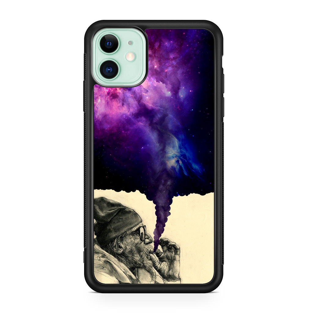 Smoking Galaxy iPhone 11 Case