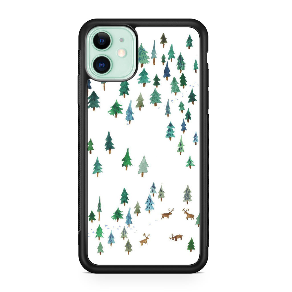 Snow Everywhere iPhone 12 Case