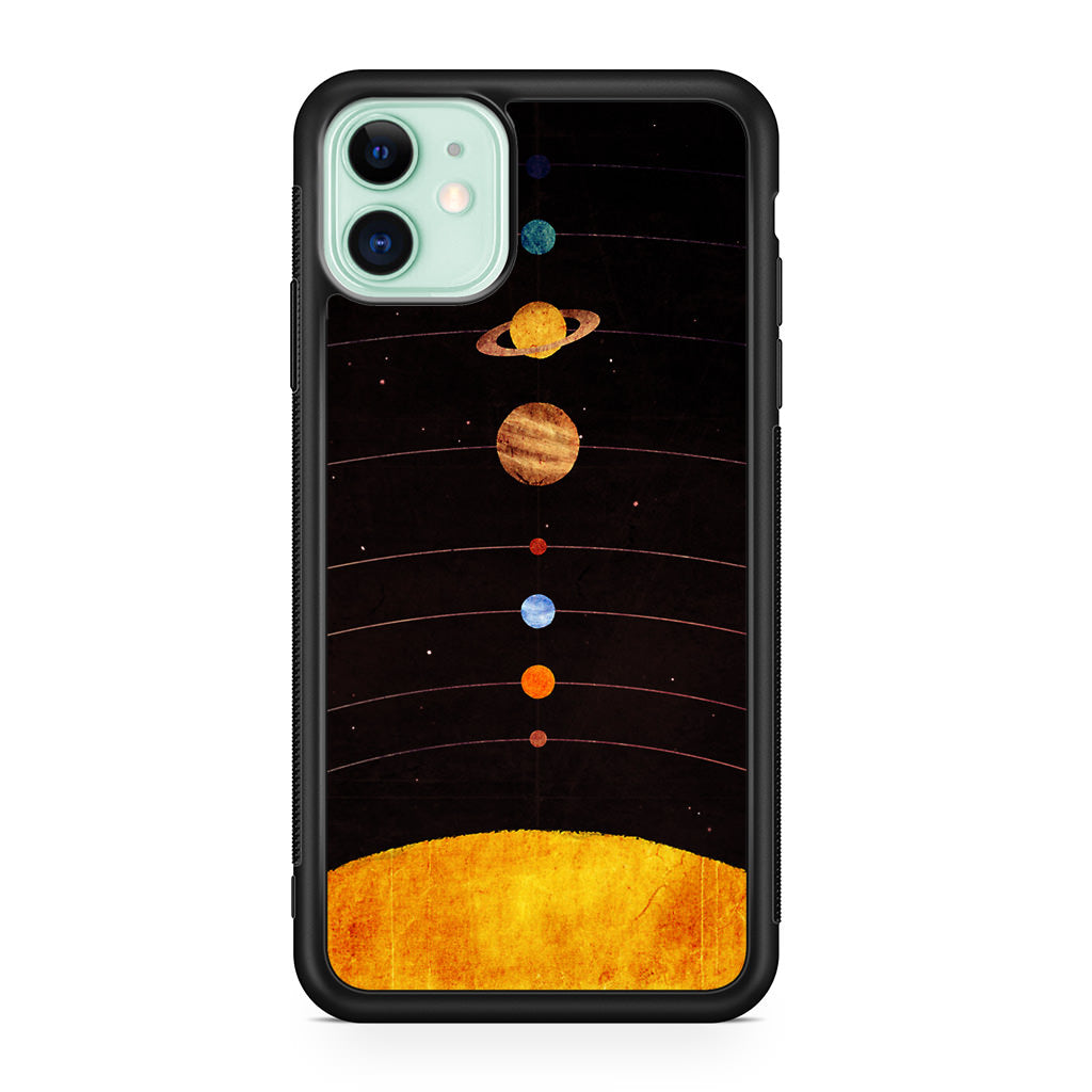 Solar System iPhone 11 Case