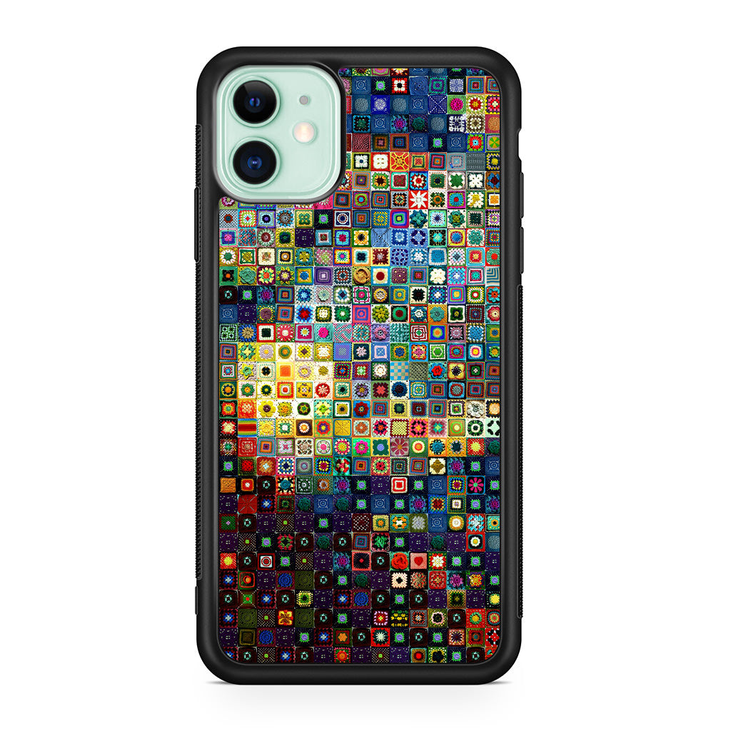 Starry Night Tiles iPhone 11 Case