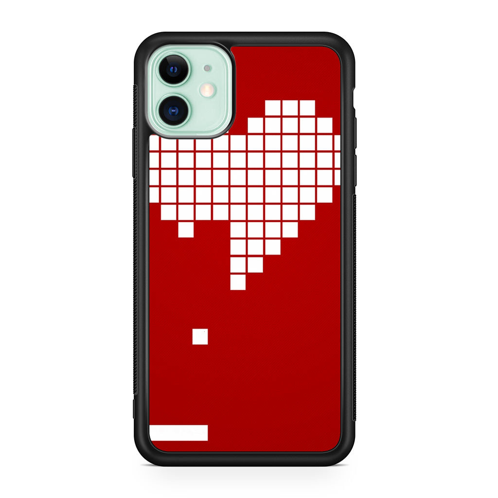 Tetris Heart iPhone 12 mini Case