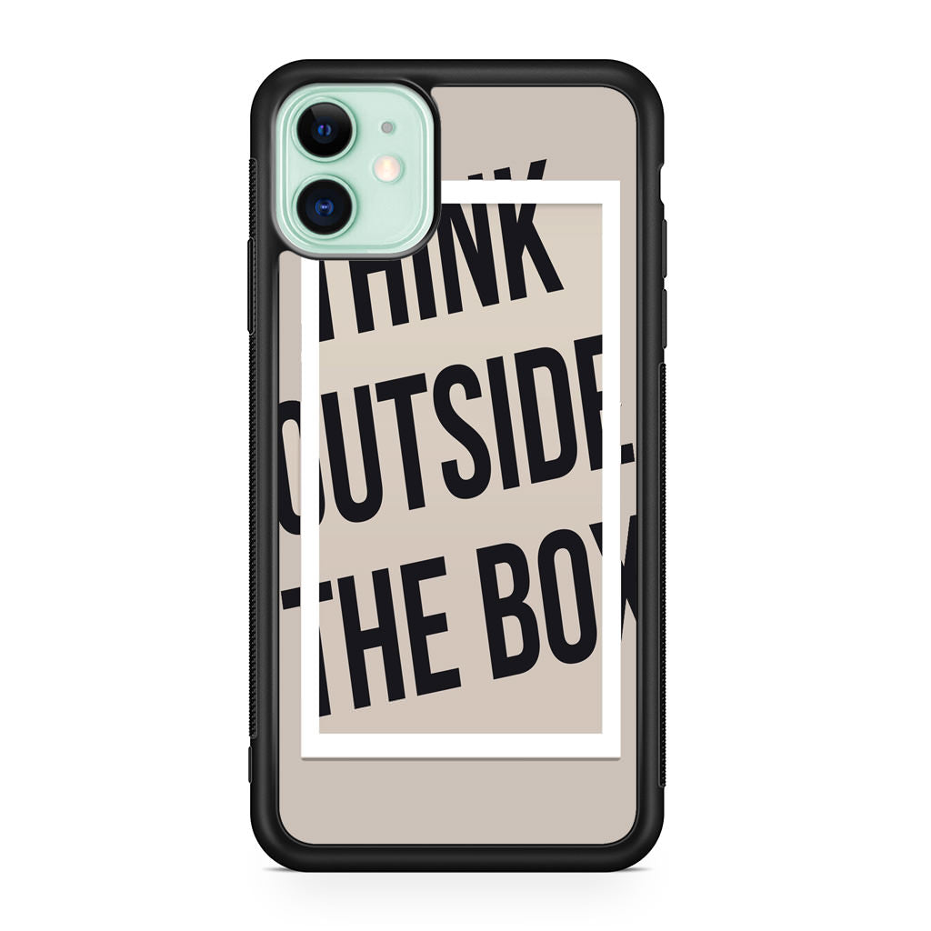 Think Outside The Box iPhone 11 Case