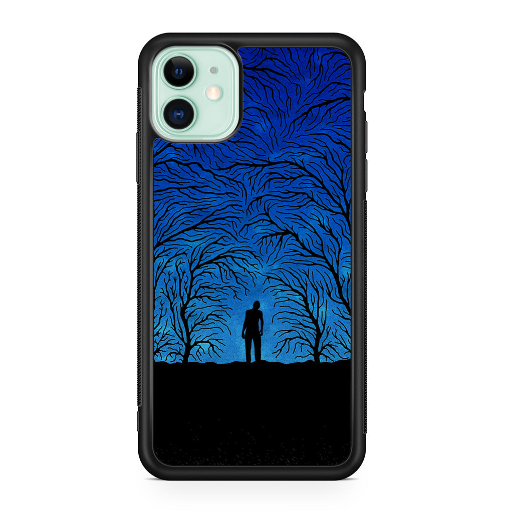 Trees People Shadow iPhone 12 mini Case