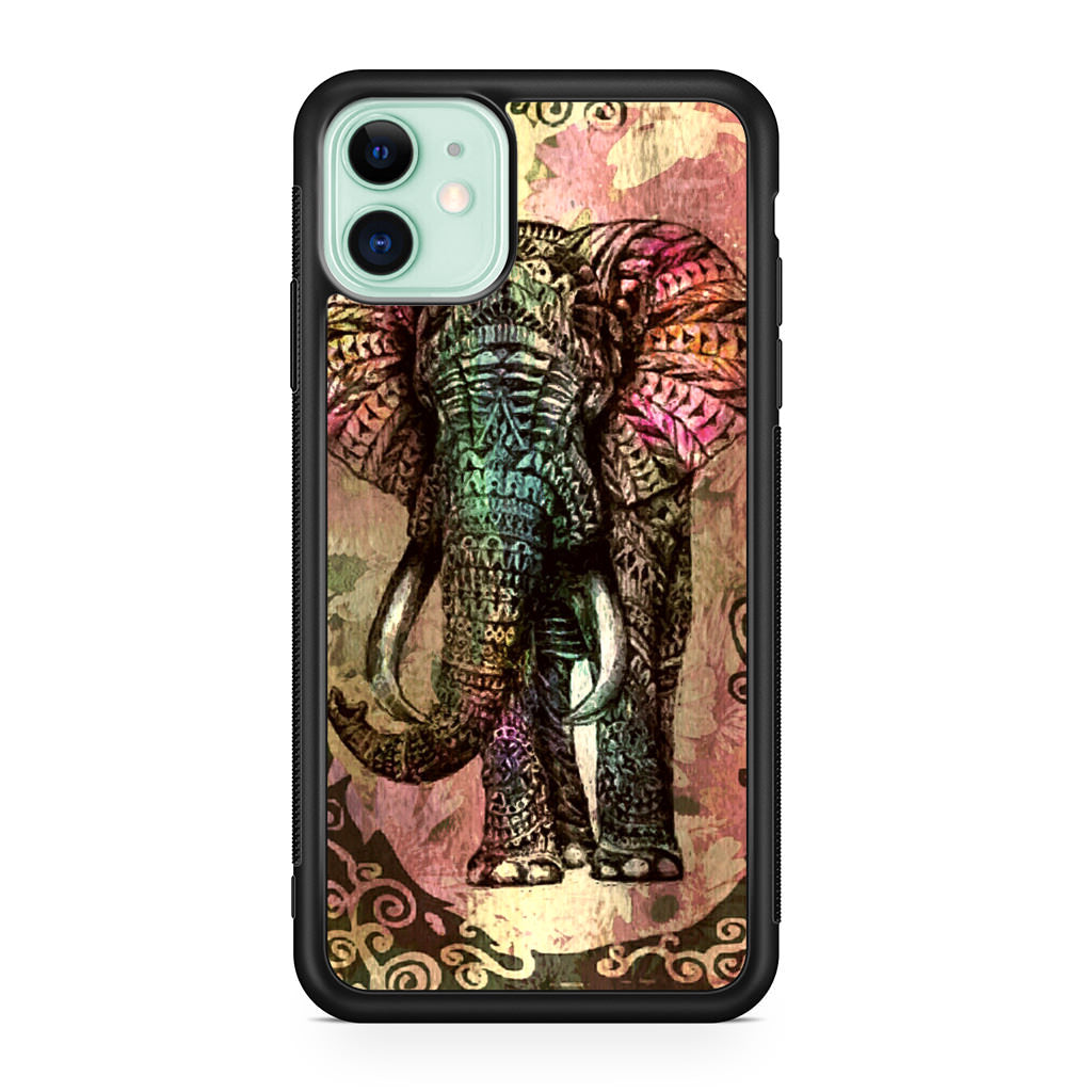 Tribal Elephant iPhone 11 Case