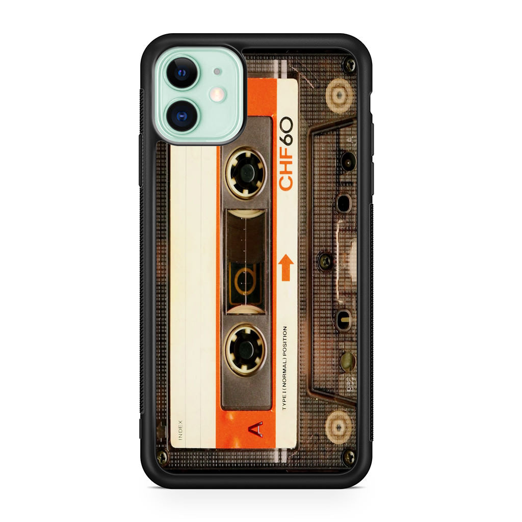 Vintage Audio Cassette iPhone 11 Case