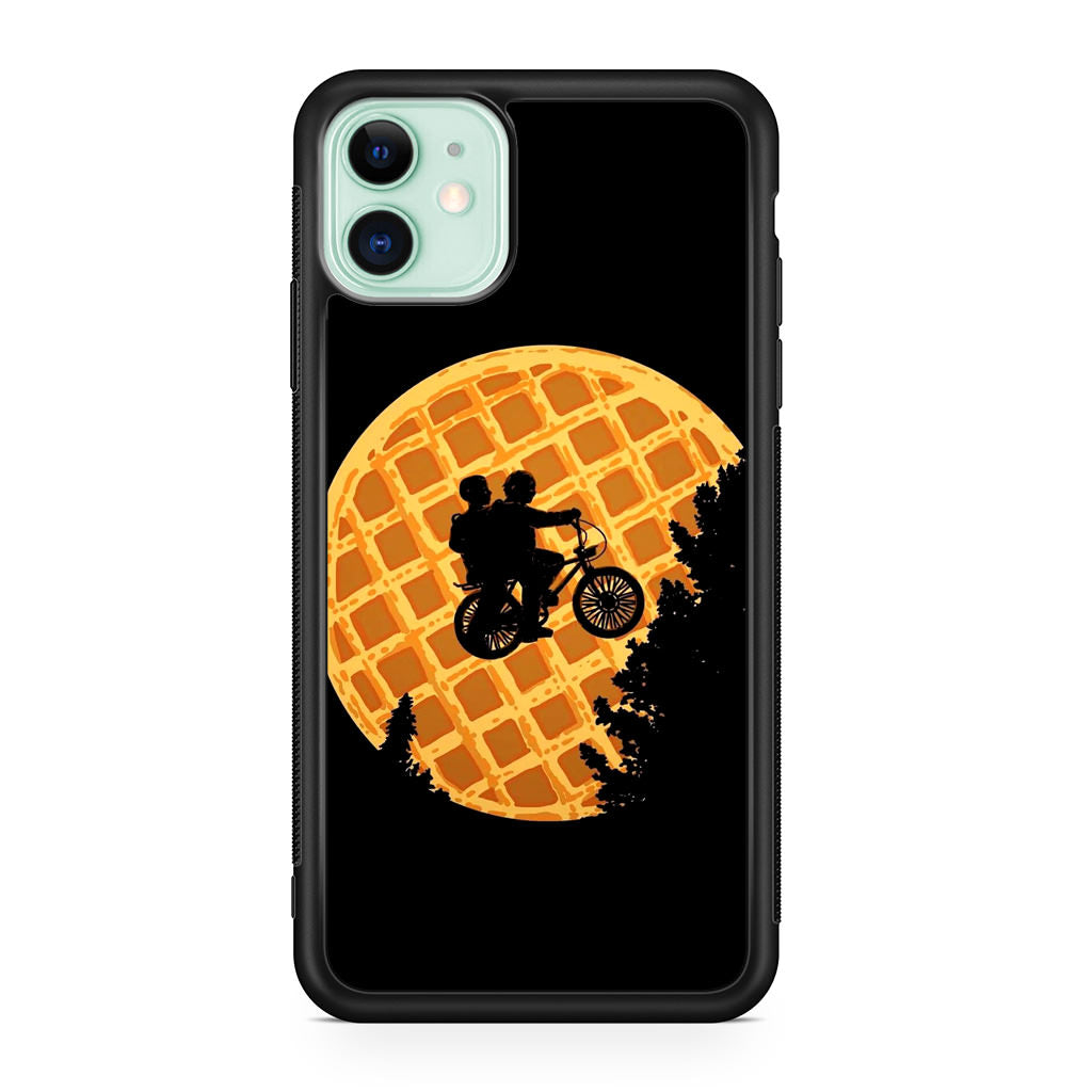 Waffle Moon Stranger Things iPhone 11 Case