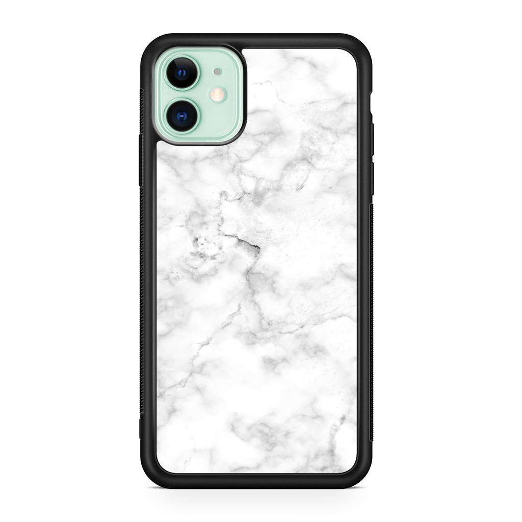 White Marble iPhone 11 Case