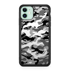 Winter Army Camo iPhone 12 mini Case