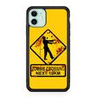 Zombie Crossing Sign iPhone 12 mini Case