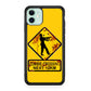 Zombie Crossing Sign iPhone 12 Case