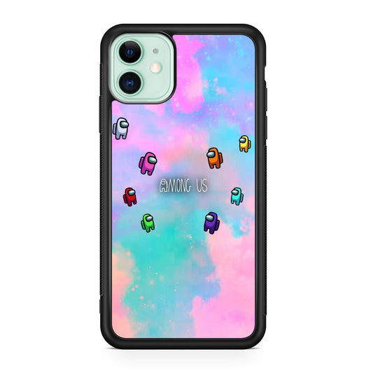 Among Us Colorful iPhone 12 Case