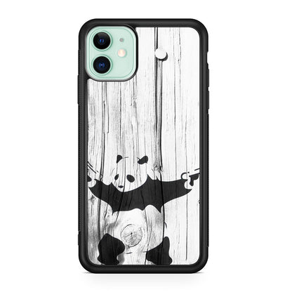 Banksy Graffiti Panda iPhone 12 Case