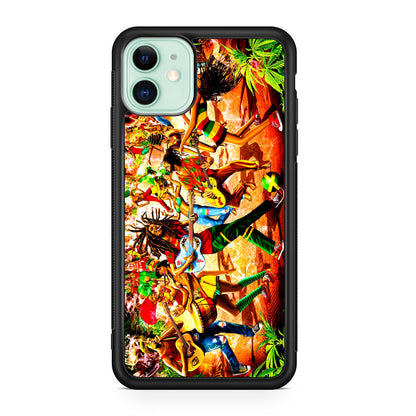 Bob Marley Reggae iPhone 12 Case