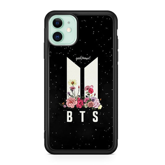 BTS Flower iPhone 12 Case