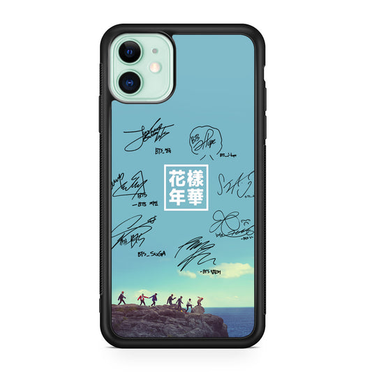 BTS Signature iPhone 12 Case