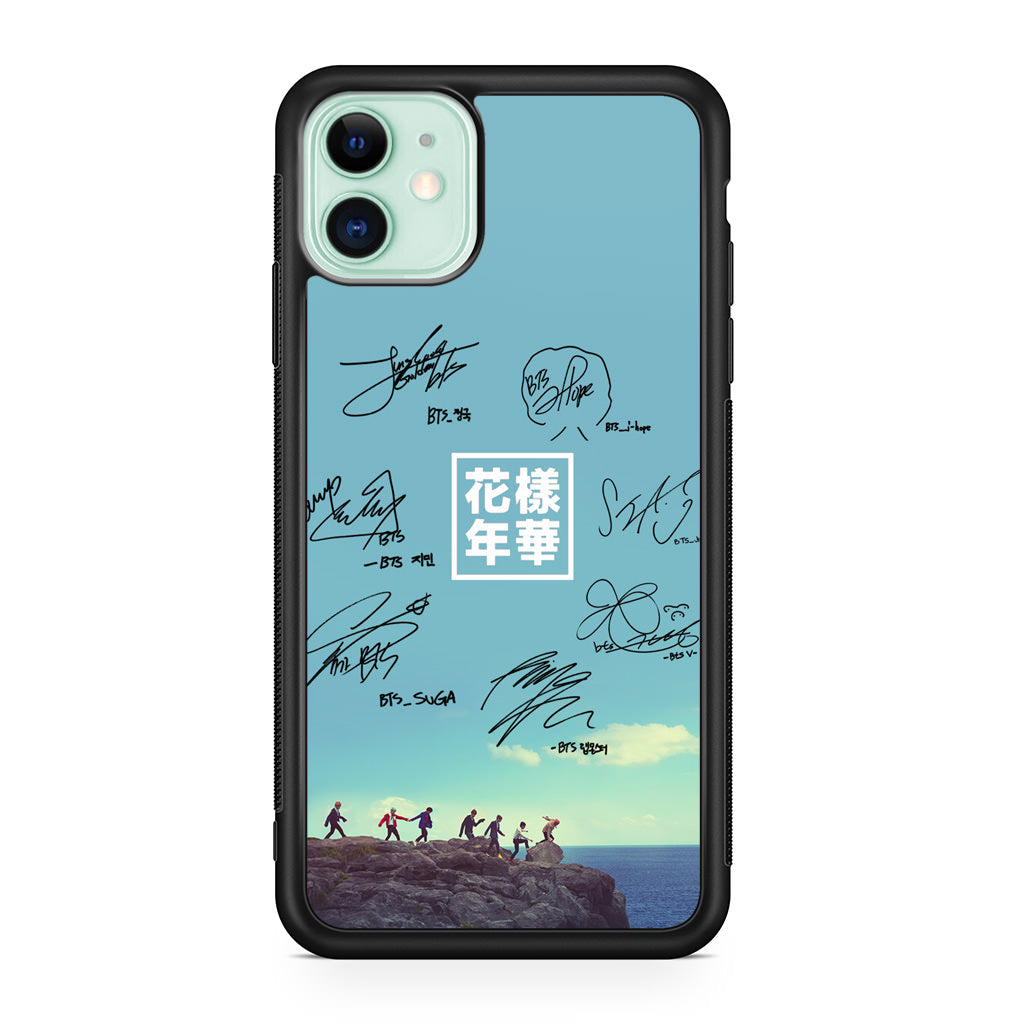 BTS Signature iPhone 11 Case