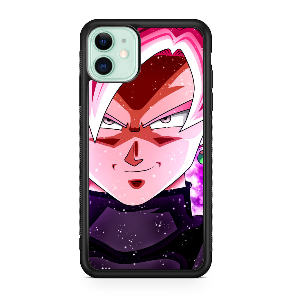 Dragon Ball Goku Black Rose iPhone 11 Case