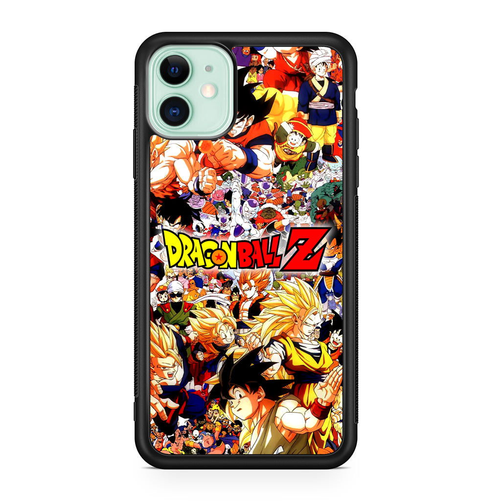 Dragon Ball Z All Characters iPhone 12 Case