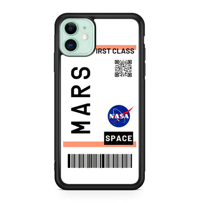 First Class Ticket To Mars iPhone 12 Case