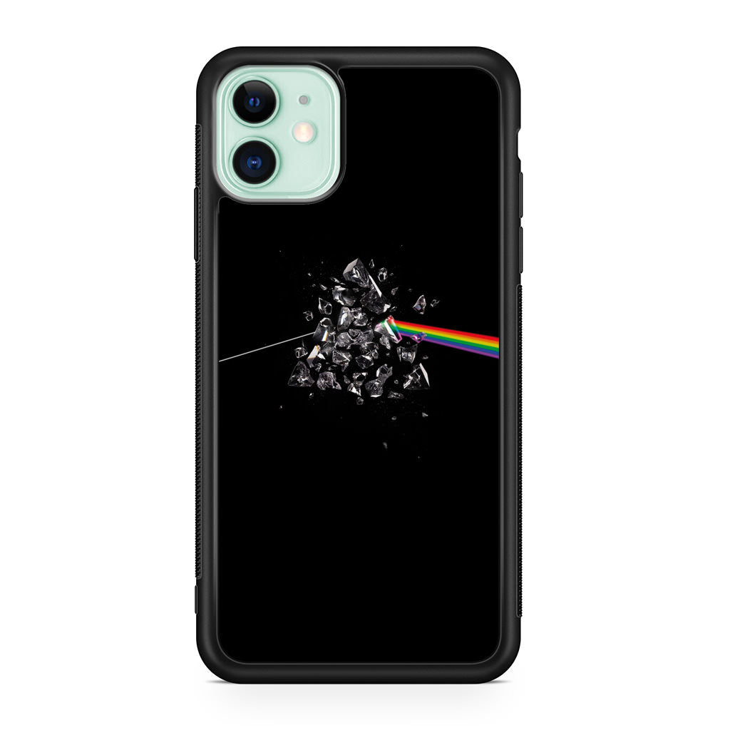 Glass Broken Light Refraction iPhone 12 Case