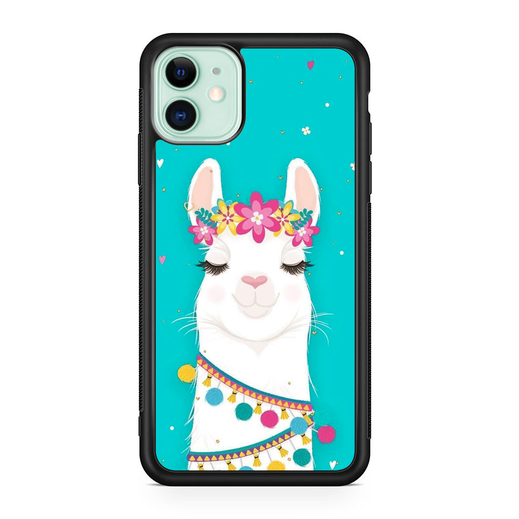 Llama Art iPhone 12 Case