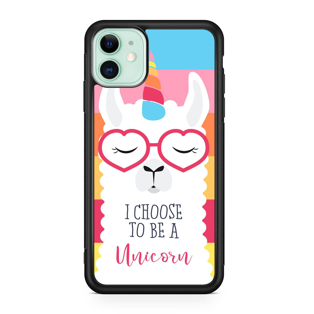Llama Unicorn iPhone 11 Case