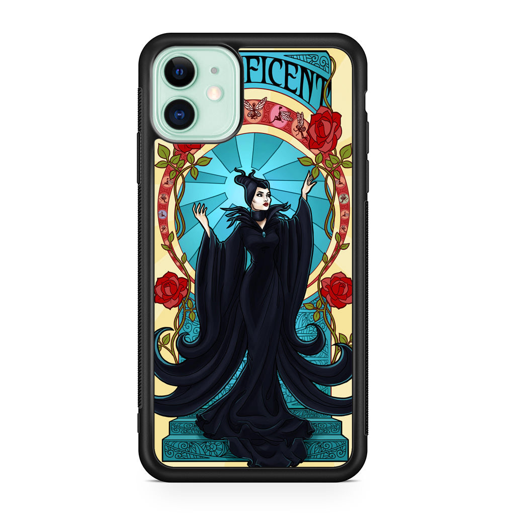 Maleficent With Flower iPhone 12 Case