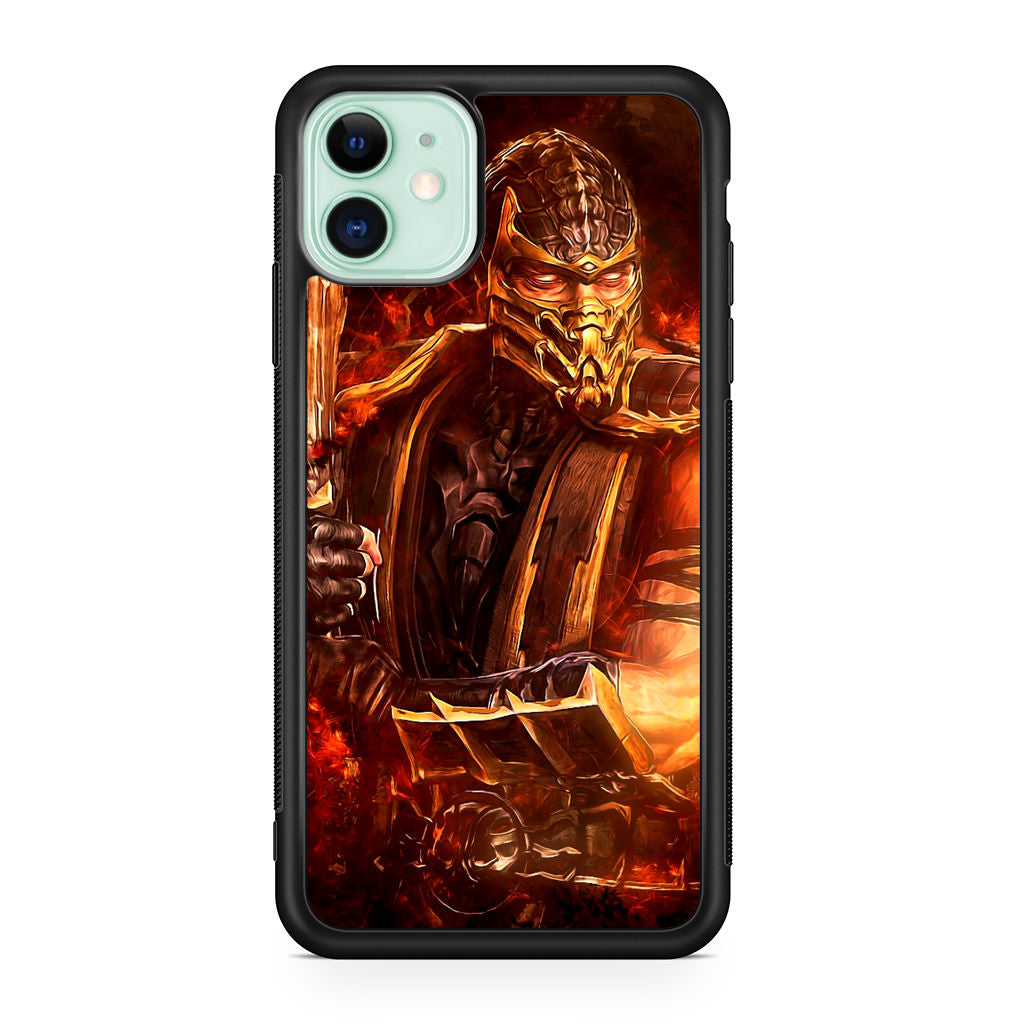 Mortal Kombat Scorpion iPhone 12 Case