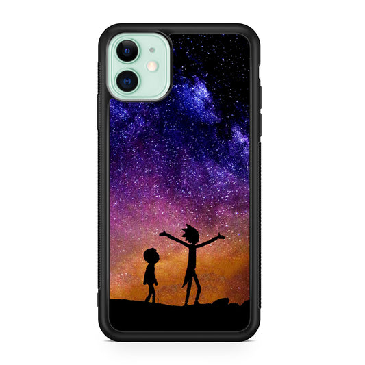 Morty Space Nebula iPhone 12 Case