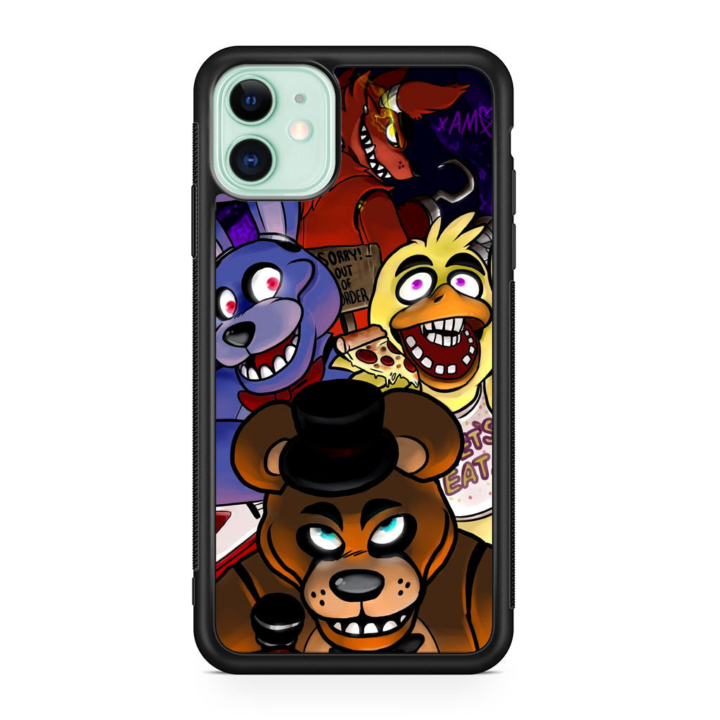 Five Nights at Freddy's Characters iPhone 11 Case